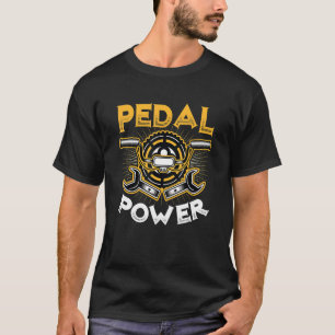Pedal Power Anti Ebike Bicycle Cycling T-Shirt