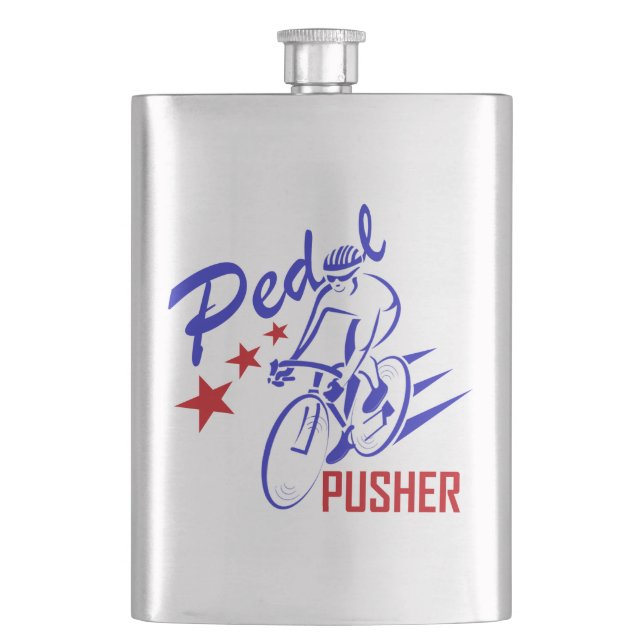 Pedal Pusher Flask (Front)