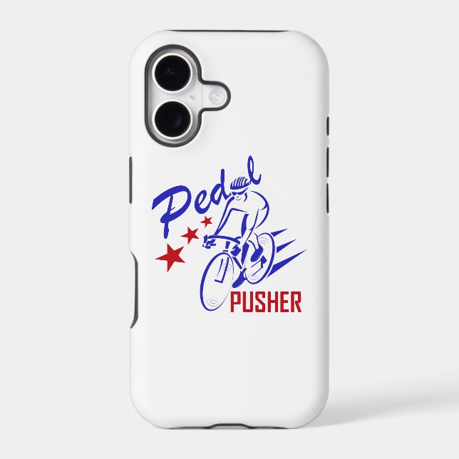 Pedal Pusher Iphone Case (Back)