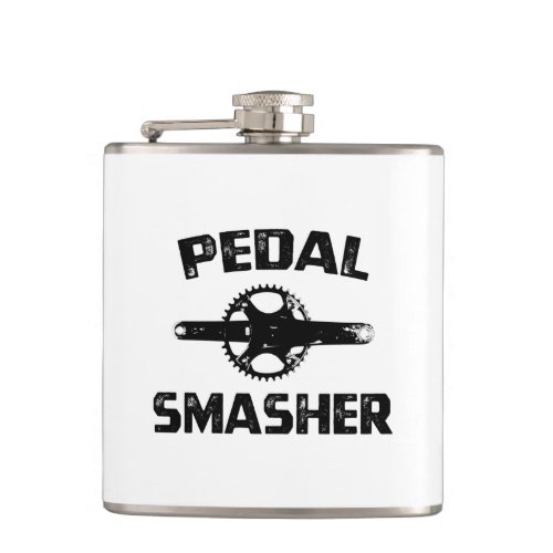 Pedal Smasher Flask