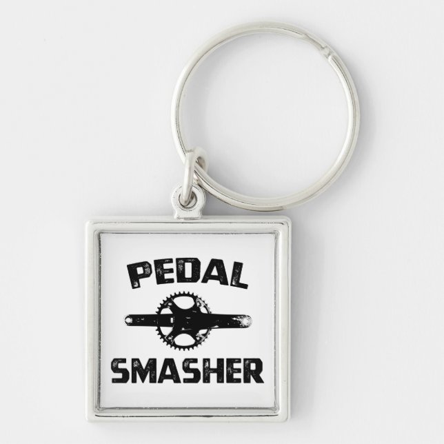 Pedal Smasher Keychain (Front)