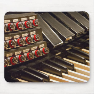 Pedals and pistons mousepad