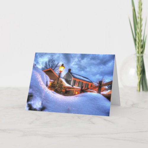 Peddlers Village Christmas Card