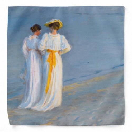 Peder Severin Kroyer _ Anna Ancher  Marie Kroyer Bandana