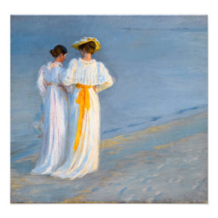 Peder Severin Kroyer - Anna Ancher & Marie Kroyer Photo Print