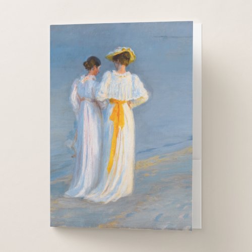 Peder Severin Kroyer _ Anna Ancher  Marie Kroyer Pocket Folder