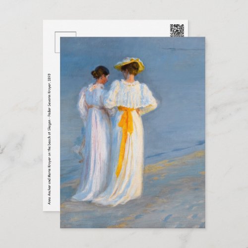 Peder Severin Kroyer _ Anna Ancher  Marie Kroyer Postcard