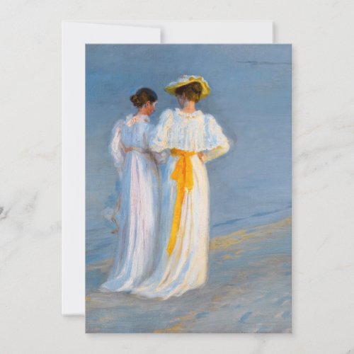 Peder Severin Kroyer _ Anna Ancher  Marie Kroyer Thank You Card
