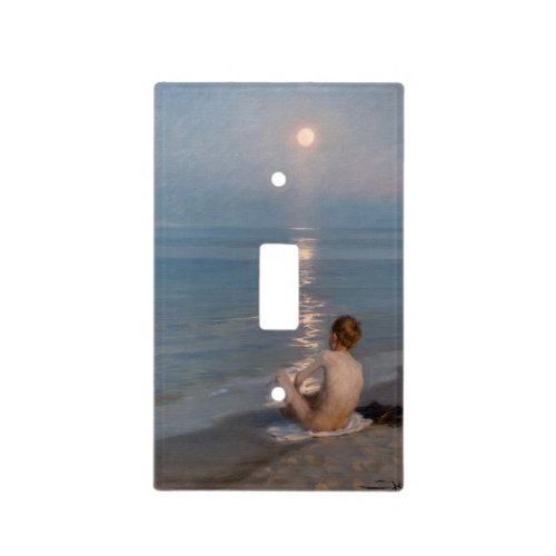 Peder Severin Kroyer _ Boys Bathing at Skagen Light Switch Cover