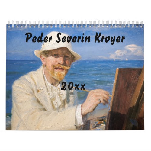 Peder Severin Kroyer Calendar