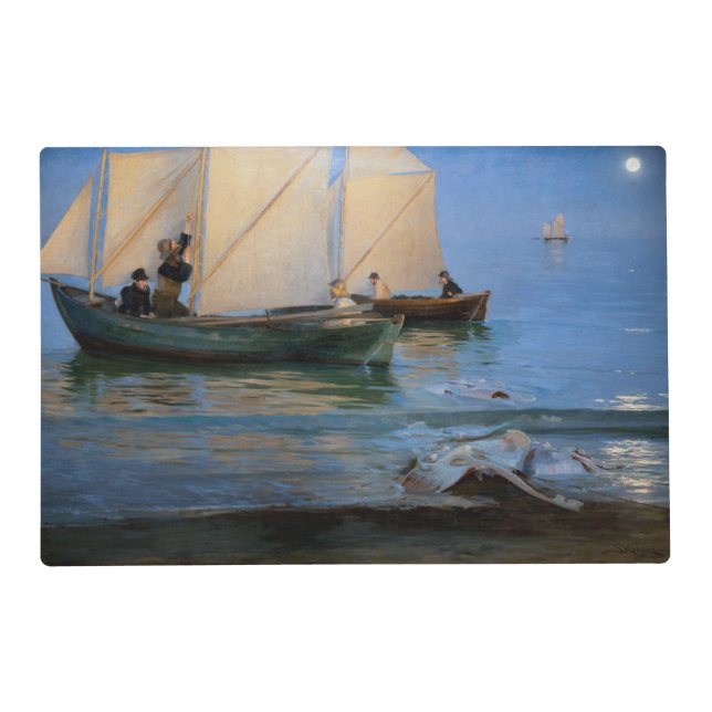 Peder Severin Kroyer - Fishing Boats Placemat (Front)