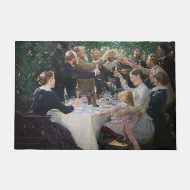 Peder Severin Kroyer - Hip, Hip, Hurrah! Doormat (Front)