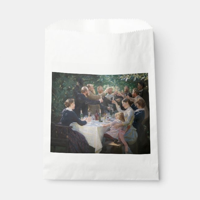 Peder Severin Kroyer - Hip, Hip, Hurrah! Favor Bag (Front)