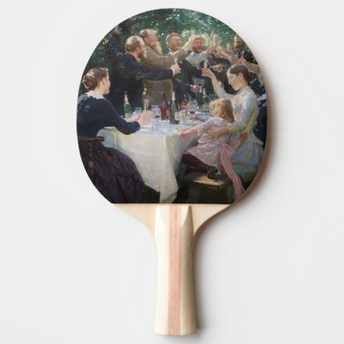 Peder Severin Kroyer _ Hip Hip Hurrah Ping Pong Paddle