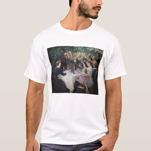 Peder Severin Kroyer - Hip, Hip, Hurrah! T-Shirt (Front)
