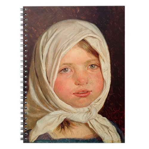 Peder Severin Kroyer _ Little girl from Hornbaek Notebook