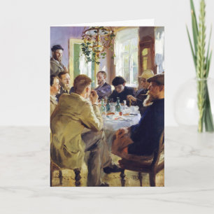 Peder Severin Kroyer - Lunchtime Card