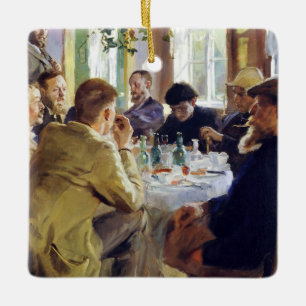 Peder Severin Kroyer - Lunchtime Ceramic Ornament