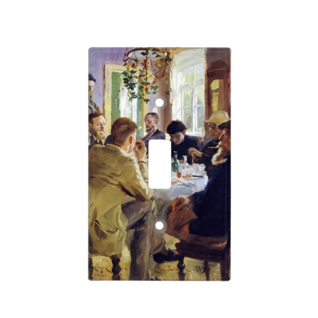 Peder Severin Kroyer - Lunchtime Light Switch Cover (Front)