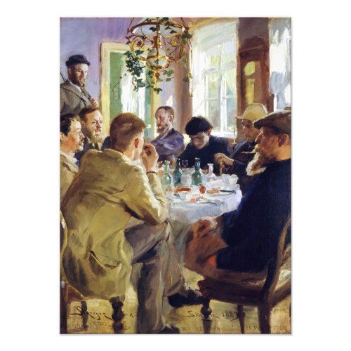 Peder Severin Kroyer _ Lunchtime Photo Print