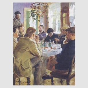 Peder Severin Kroyer - Lunchtime Tissue Paper