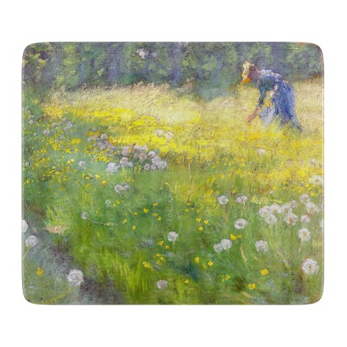 Peder Severin Kroyer _ Marie Kroyer in the Garden Cutting Board