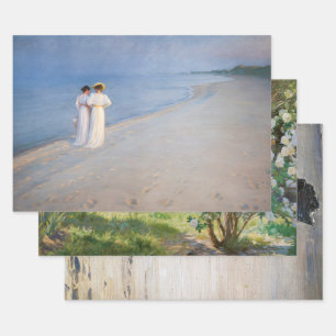 Peder Severin Kroyer - Masterpieces Selection Wrapping Paper Sheets