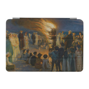 Peder Severin Kroyer - Midsummer's Eve Bonfire iPad Mini Cover