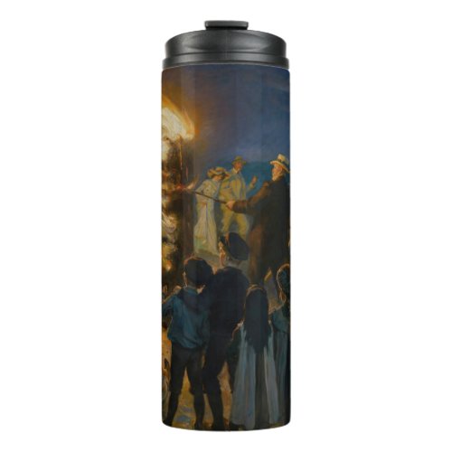 Peder Severin Kroyer _ Midsummers Eve Bonfire Thermal Tumbler