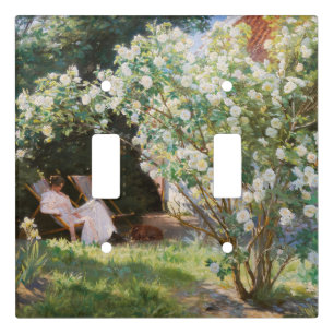 Peder Severin Kroyer - Roses Light Switch Cover