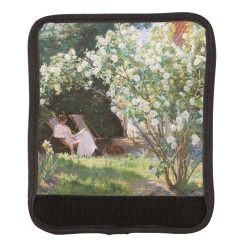 Peder Severin Kroyer _ Roses Luggage Handle Wrap