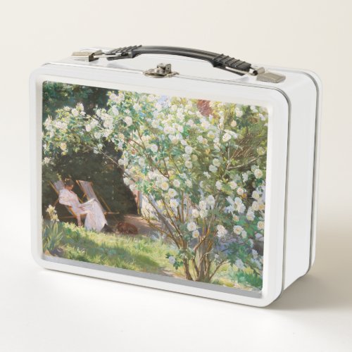 Peder Severin Kroyer _ Roses Metal Lunch Box