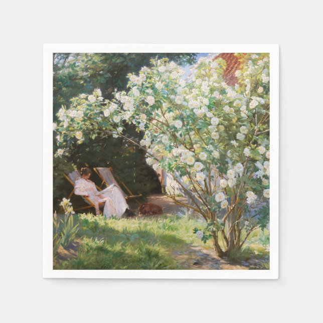 Peder Severin Kroyer - Roses Napkins (Front)
