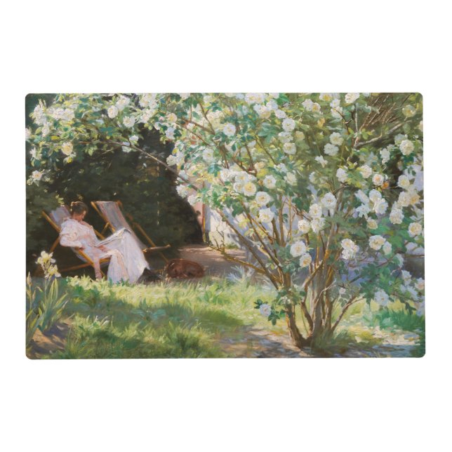 Peder Severin Kroyer - Roses Placemat (Front)
