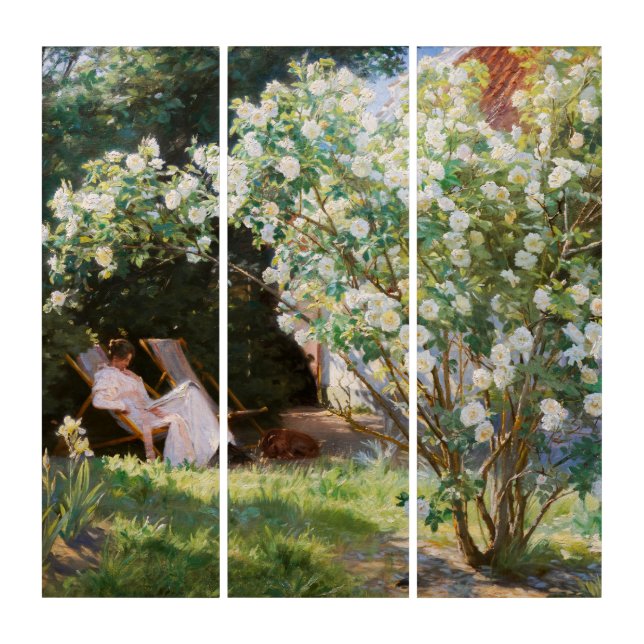 Peder Severin Kroyer - Roses Triptych (Front)