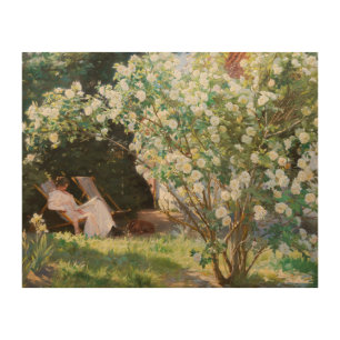 Peder Severin Kroyer - Roses Wood Wall Art