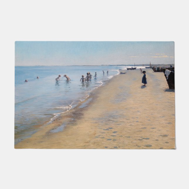 Peder Severin Kroyer - Summer Day at Skagen Beach Doormat (Front)