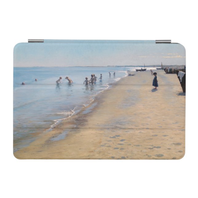 Peder Severin Kroyer - Summer Day at Skagen iPad Mini Cover (Horizontal)