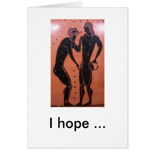 Pederastic Courtship, I hope ... Card