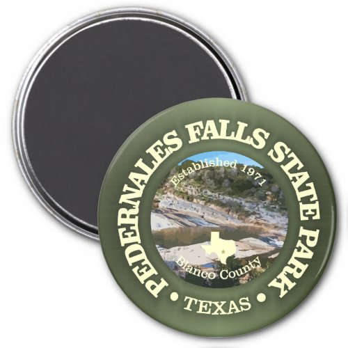 Pedernales Falls SP Magnet