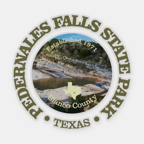 Pedernales Falls SP Sticker