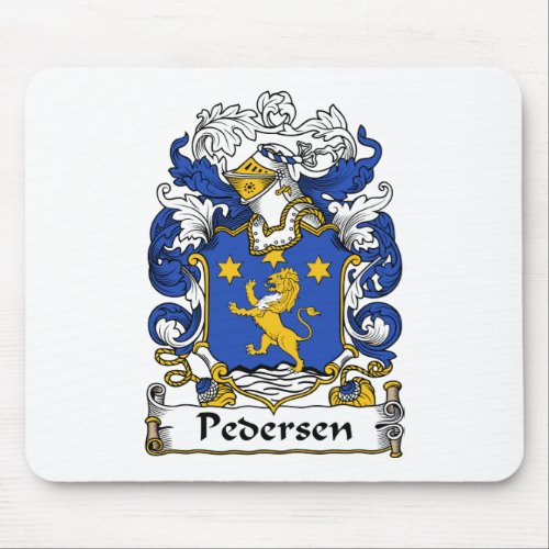 Pedersen Family Crest Mouse Pad
