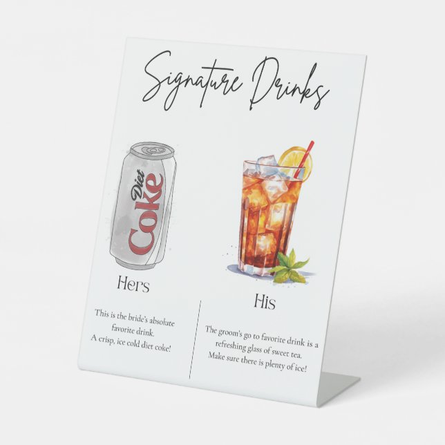 Pedestal Sign (Front)