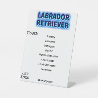Pedestal Sign