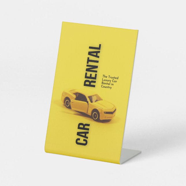 Pedestal Sign (Front)