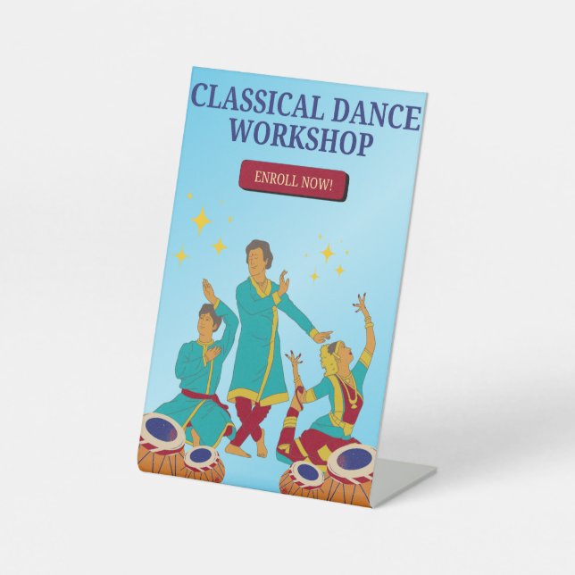 Pedestal Sign (Front)