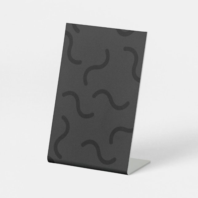 pedestal sign (Front)