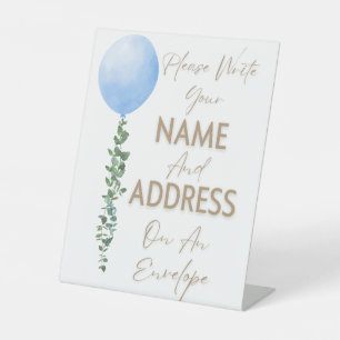 Pedestal Sign