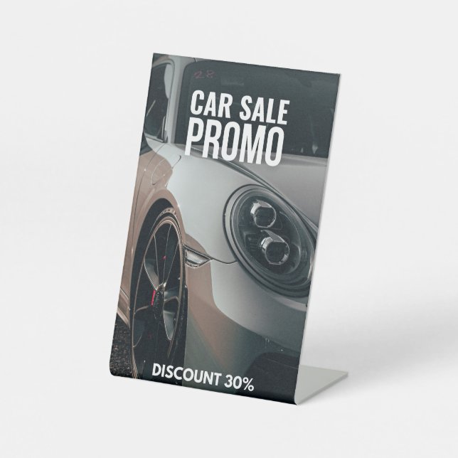 Pedestal Sign (Front)