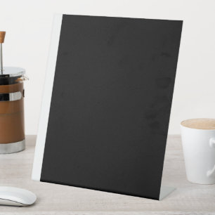 Pedestal Sign 10x12 Plastic Display Board